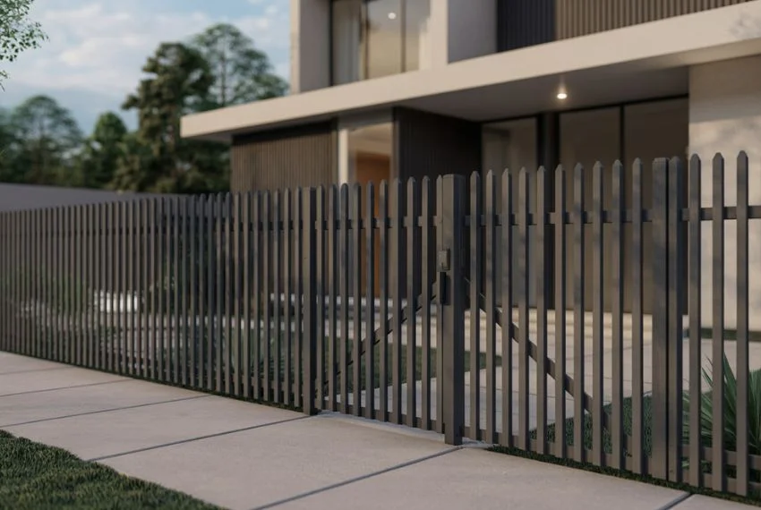 Modern and Minimalist Picket Fences