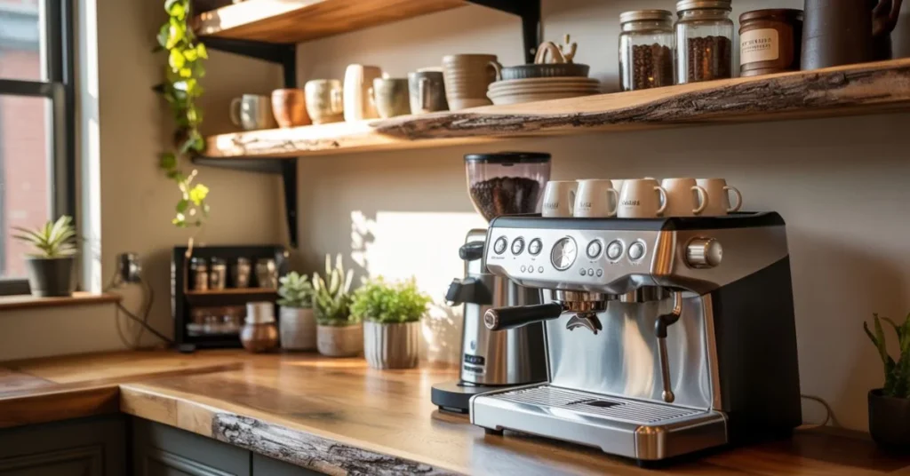 Modern and Rustic Coffee Bar Ideas