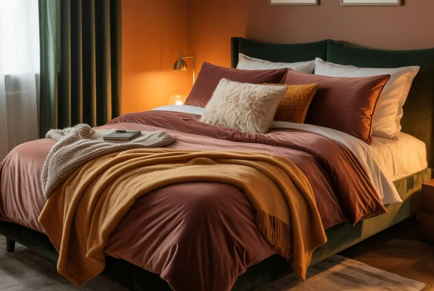 Pick Warm Winter Colours to Set the Mood