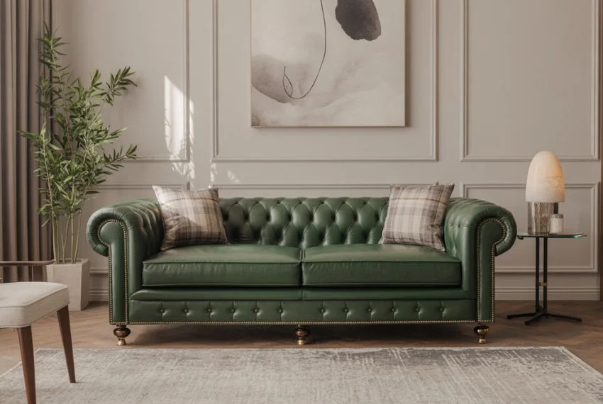 Popular Colours for Chesterfield Sofas in Living Rooms