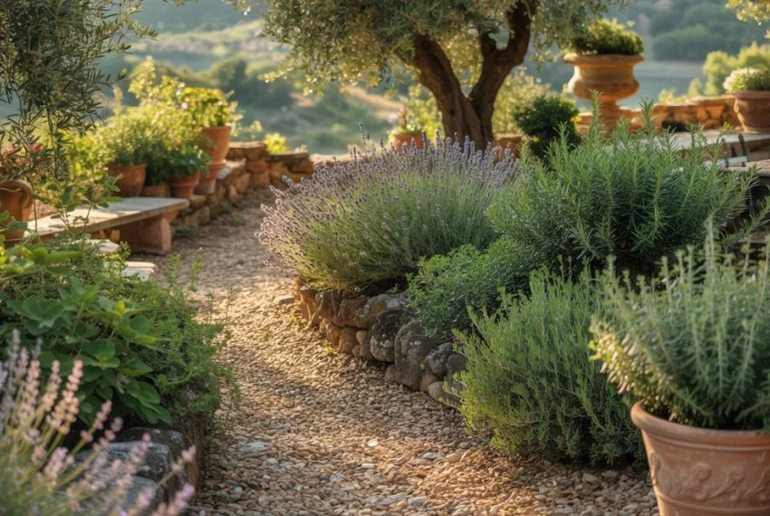 Rustic Garden Paths and Walkways