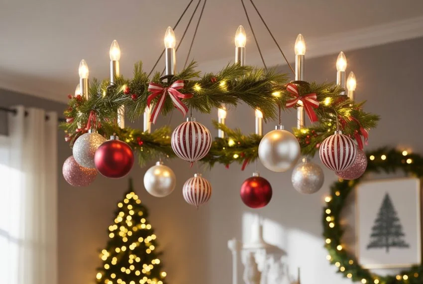 Safety Tips to Keep Your Christmas Chandelier Decorations Secure