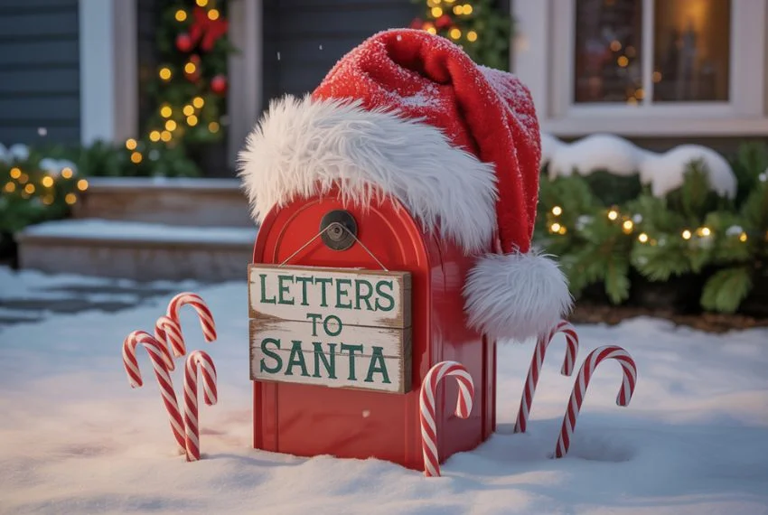 Santa’s Mailbox Look
