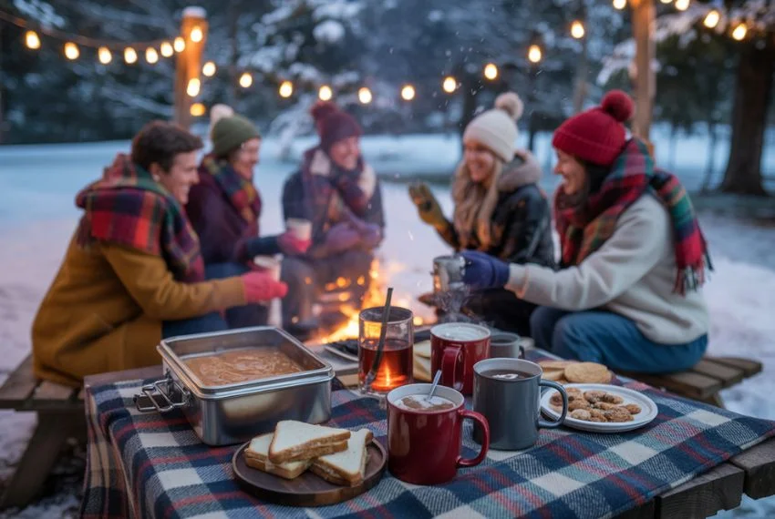 Serve Warm Comfort Food and Drinks