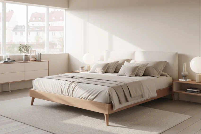 Sleek Minimalist Bed Frames