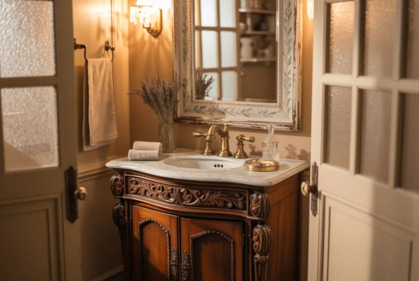 Small Antique Vanities for Compact Spaces