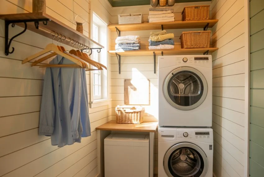 Small Farmhouse Laundry Room