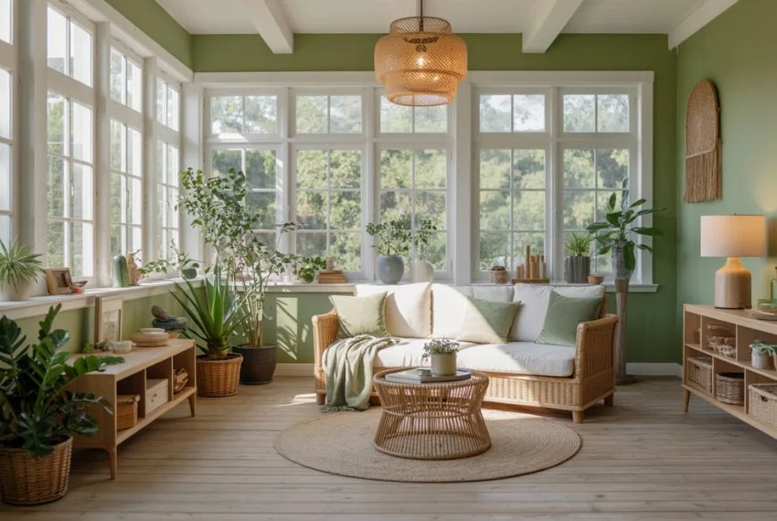 Soft Sage Green Inspired by Nature