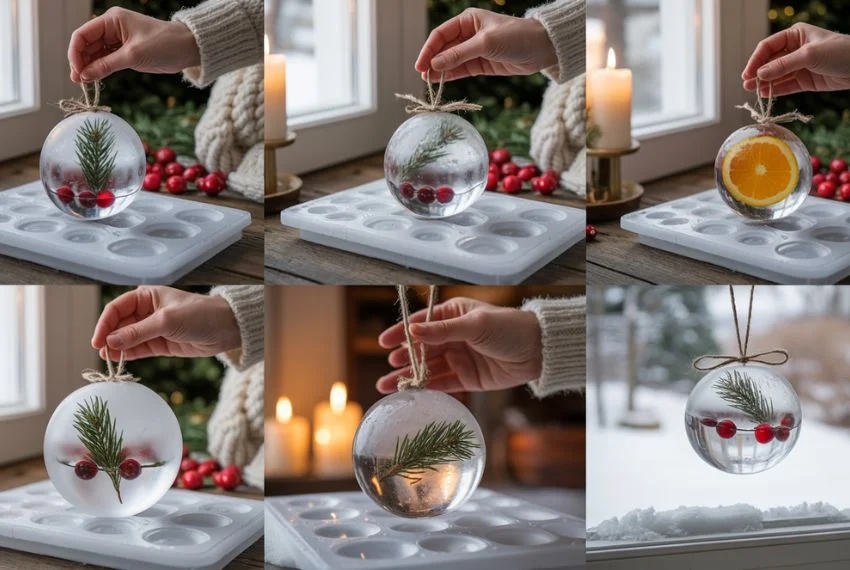 Step-by-Step Guide to Making Ice Ornaments
