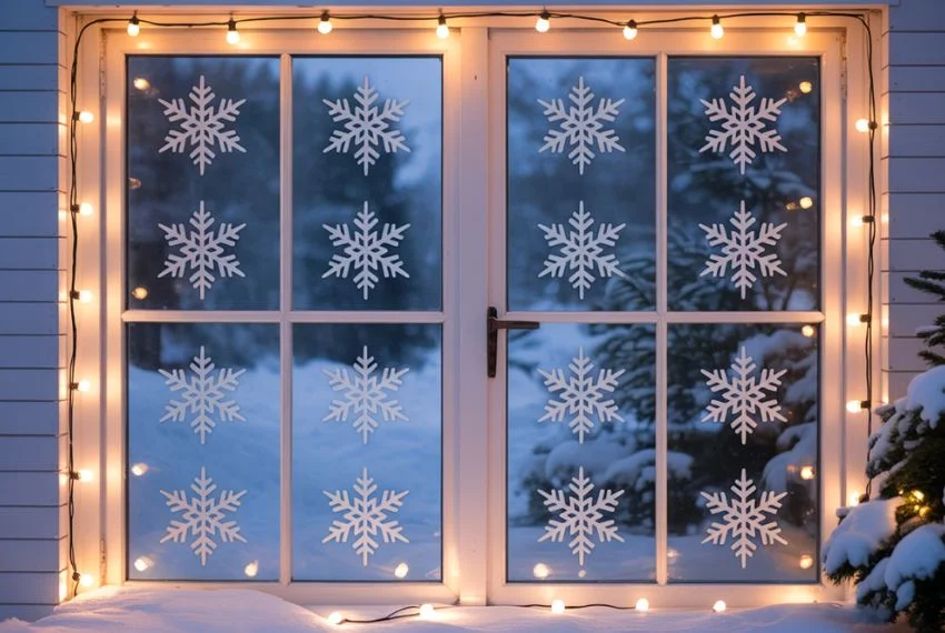 Style Window Boxes with Seasonal Greenery