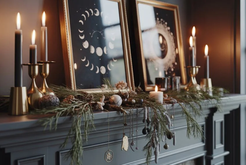 Traditional Mantel — with Mystic Energy