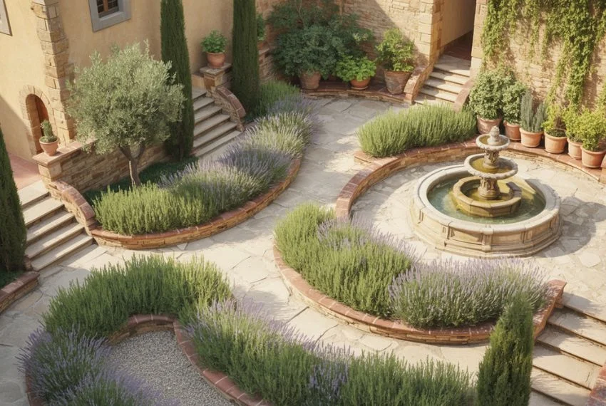 Tuscan Garden Design Principles