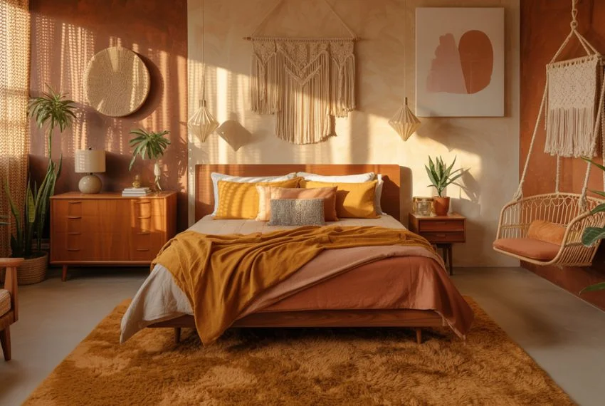 What Defines a Retro 70s Bedroom Style