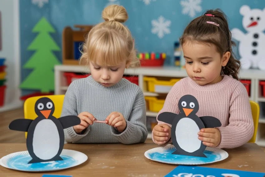 Winter Animal Crafts Kids Love