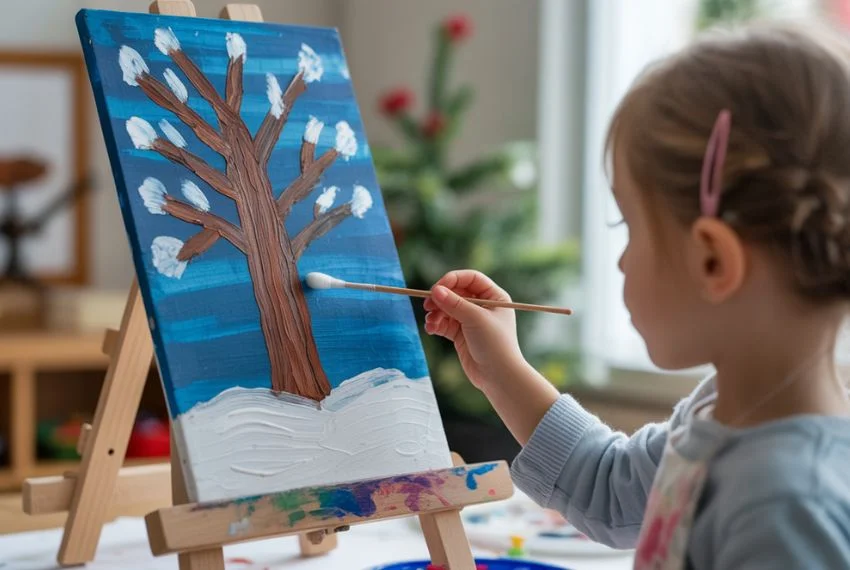 Winter Tree Art Projects