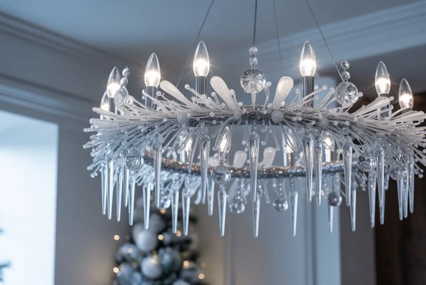 Winter Wonderland Crystals for a Frosted, Icy Effect