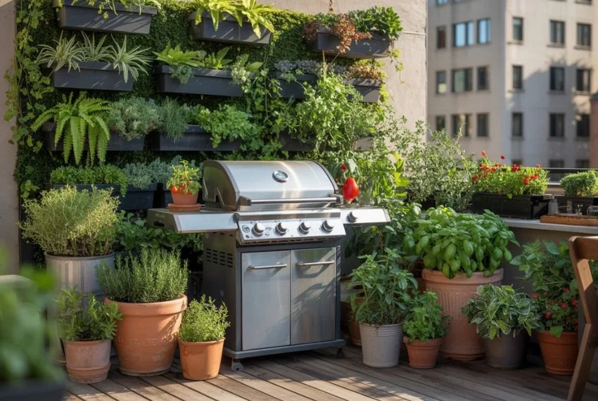 Add Greenery for a Fresh Outdoor Feel