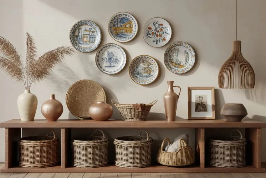 Add Handcrafted Décor and Cultural Accents