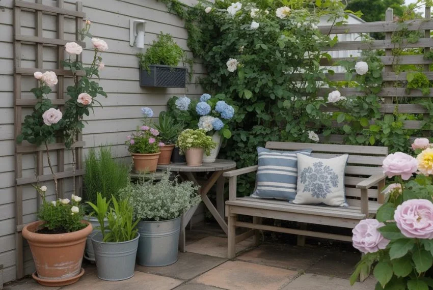 Add Lush Greenery and Garden Corners