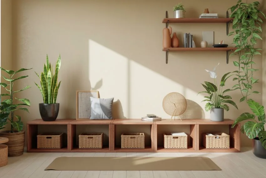 Add Natural Elements for a Calming Effect