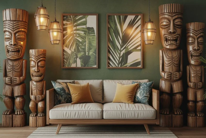 Add Statement Tiki Art and Carvings