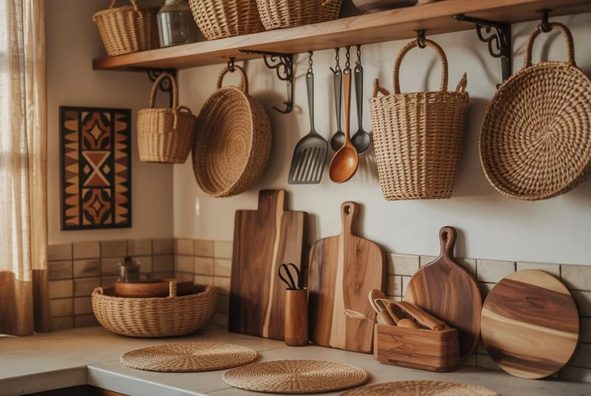 Add Woven and Handmade Accessories