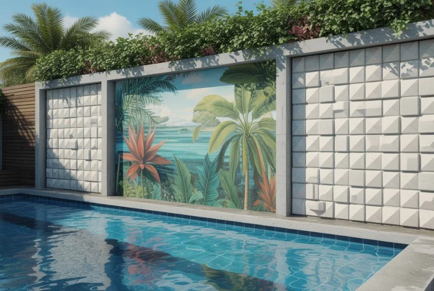 Artistic and Themed Wall Features