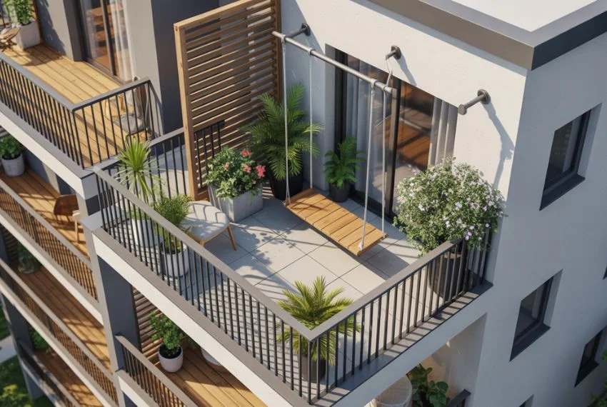 Best Placement for Your Balcony Swing