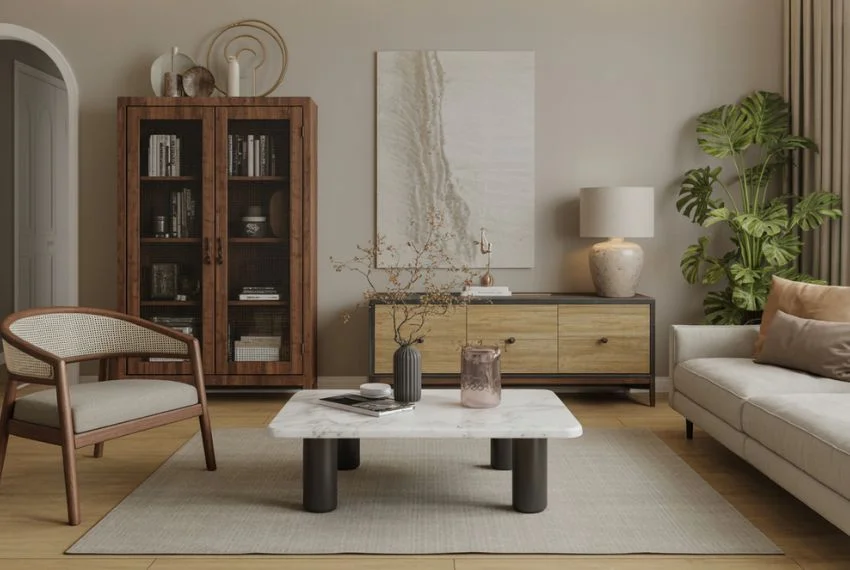 Blend Materials for Visual Balance