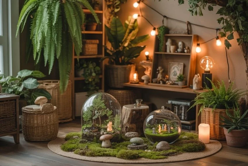 Botanical Elements Inspired by the Forest