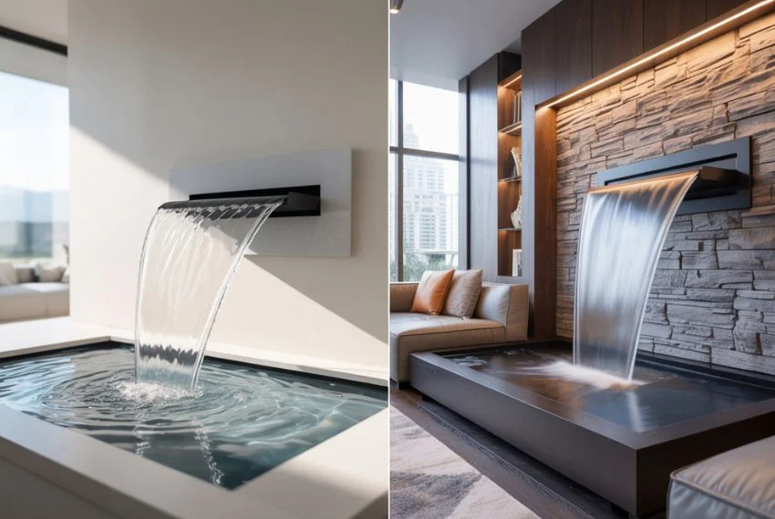 Budget-Friendly vs Luxury Wall Mounted Waterfalls