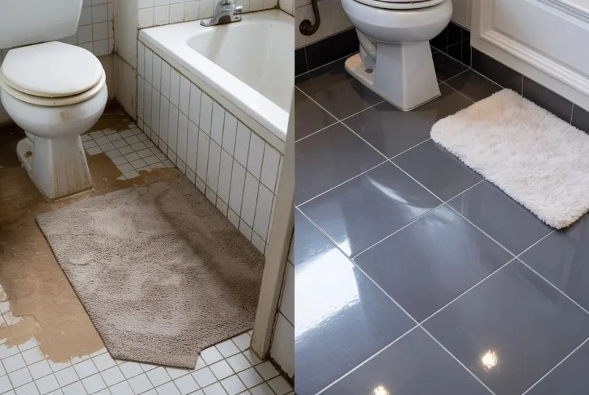 Carpeted Bathrooms