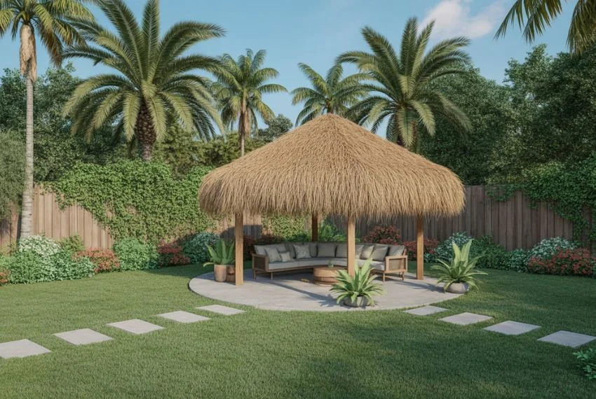 Choosing the Perfect Spot for Your Backyard Tiki Hut