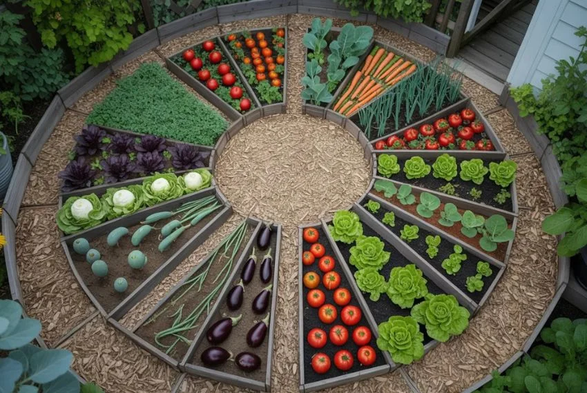 Circular and Mandala Garden Layouts