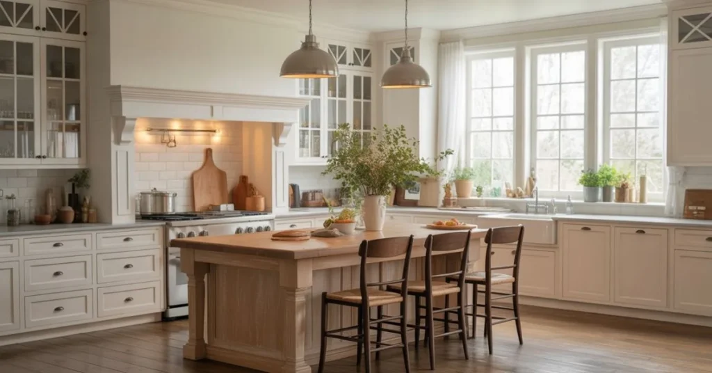 Classic and Cozy American Style Kitchen Ideas