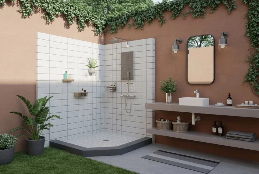 Compact Outdoor Bathrooms