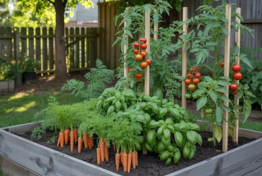 Companion Planting Layout