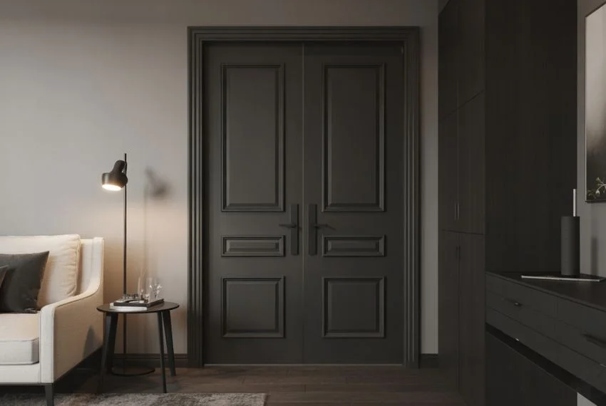 Dark-Toned Panelling for a Dramatic Touch