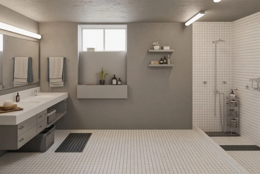 Durable Flooring and Wall Materials for Basement Bathrooms