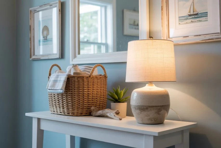 Entryway Coastal Vignette