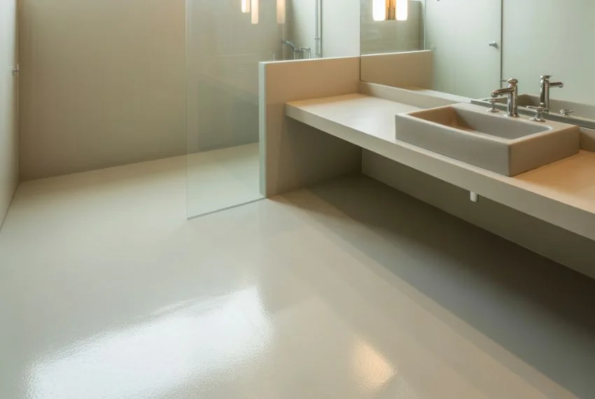 Epoxy Floors for Small Bathrooms