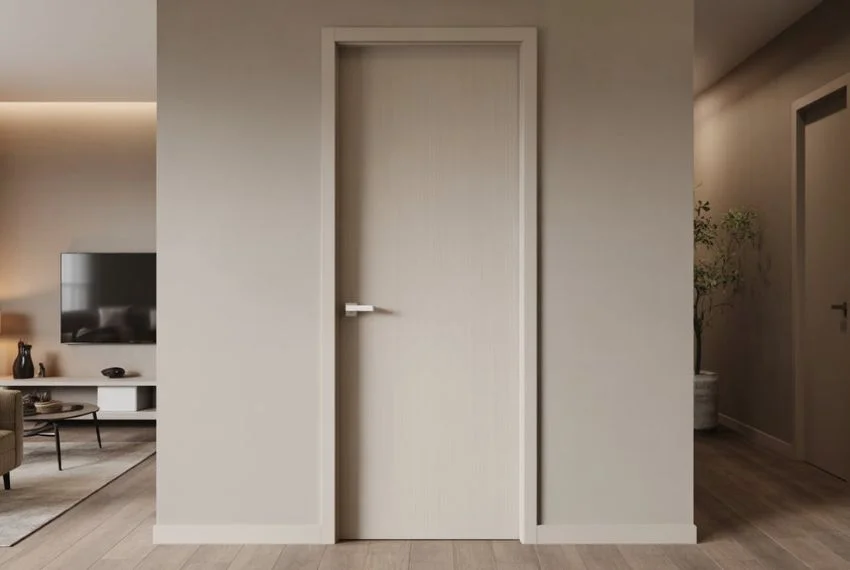 Flat Panel Doors with Textured Finishes