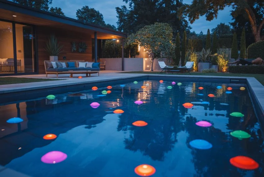 Floating Pool Lights