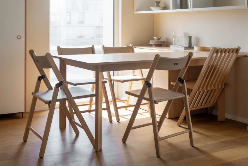 Foldable and Stackable Seating