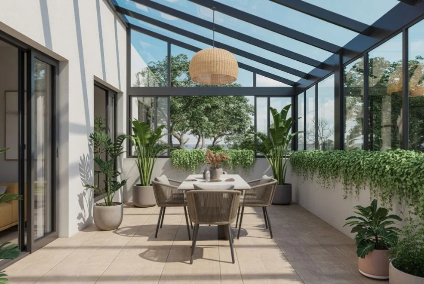 Glass Roof Extensions for Natural Light