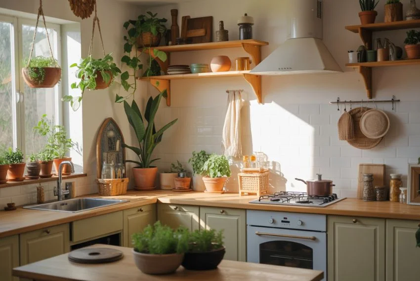 Greenery for a Lived-In Feel