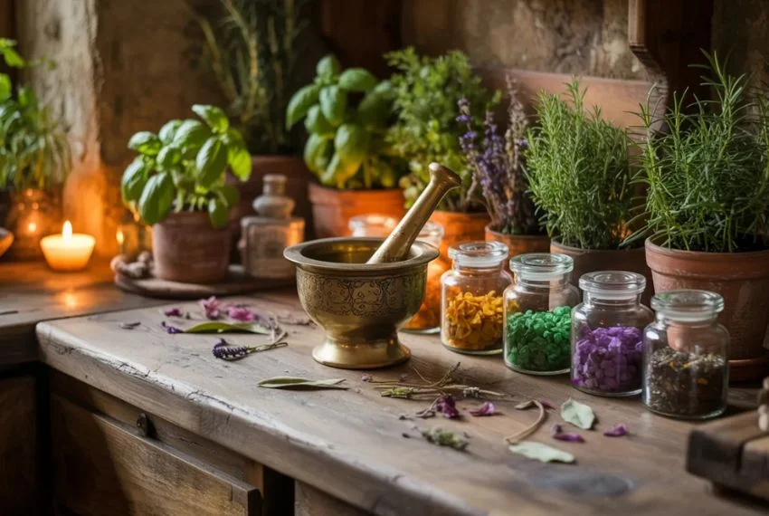 Herb and Potion Corners