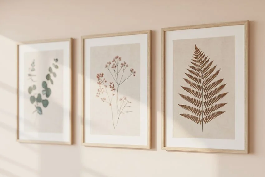 Incorporate Subtle Boho Patterns and Art