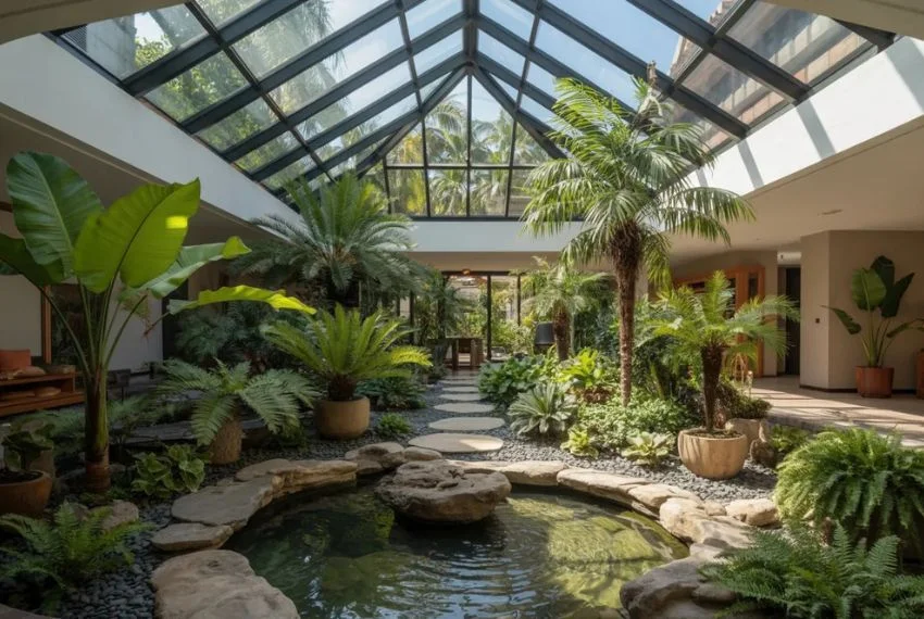 Indoor Garden Atrium Concept