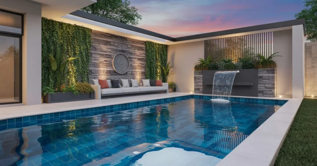 Innovative Outdoor Pool Wall Decor Tips for a Stunning Pool Area